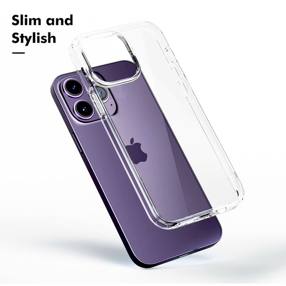AASD iPhone 14 Pro Case Cover6.1”,Glass Screen Protector, Camera lens Protector - Picture 7 of 7